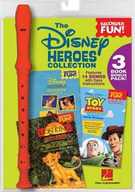 The Disney Heroes Collection - Recorder Fun! 3-Book Bonus Pack