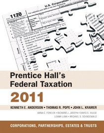 Prentice Hall's Federal Taxation 2011: Corporations (24th Edition) (Prentice Hall's Federal Taxation Individuals)