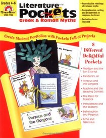 Literature Pockets, Greek  Roman Myths Grades 4-6