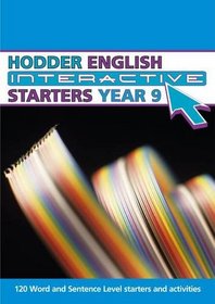 Hodder English Interactive Starter Year 9 (Hodder English Interactive Starters)