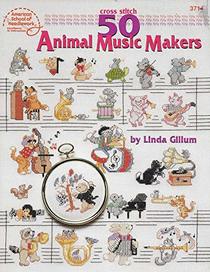 Cross Stitch 50 Animal Music Makers (American School of Needlework 3714)