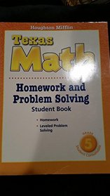 Texas Math (Homework and problem solving)