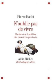 N'Oublie Pas de Vivre (Collections Sciences - Sciences Humaines) (French Edition)