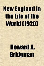 New England in the Life of the World (1920)