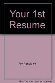 Your 1st Resume