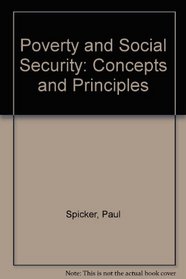 Poverty and Social Security: Concepts and Principles