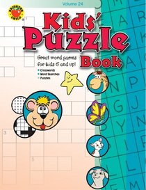Kids' Puzzle Book #24 (Brighter Child: Kid's Puzzle Books)