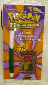 Pokemon 3-D Trivia Challenge: Bellossom (Mini Book and reveal pen)