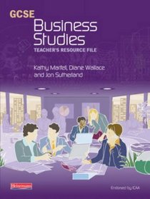 GCSE Business Studies for Icaa/Ccea: Teacher's Resource Pack