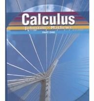 Calculus, Part 1