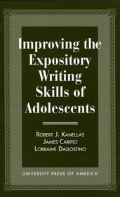 Improving the Expository Writing Skills of Adolescents