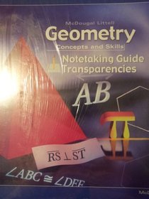 Geometry Concepts and Skills Notetaking Guide Transparencies