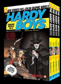 The Hardy Boys Graphic Novel Boxed Set: Vol #5 - 8 (Hardy Boys: Undercover Brothers)