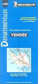 Michelin France Vendee #4085 (Michelin Departmental Maps)