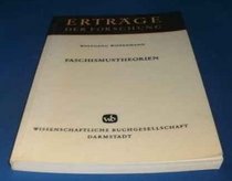 Faschismustheorien: Zum Stand der gegenwartigen Diskussion (Ertrage der Forschung) (German Edition)