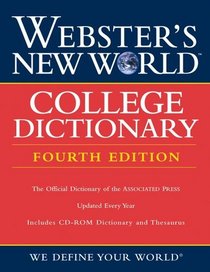 Webster's New World  College Dictionary (Book with CD-Rom)