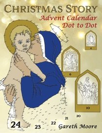 Christmas Story: Advent Calendar Dot to Dot
