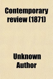 Contemporary review (1871)