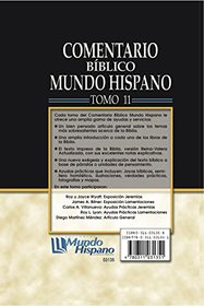 Comentario Biblico Mundo Hispano- Tomo 11-Jeremias y Lamentaciones (Spanish Edition)