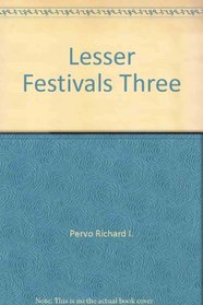 Lesser Festivals Three