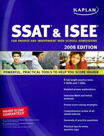 Kaplan SSAT & ISEE 2008 Edition (Kaplan Ssat & Isee)
