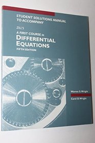 First Course in Differential Equations with Applications: Instructors' Manual to 5r.e