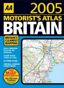 AA Motorist's Atlas Britain, 2005 (Road Atlas)