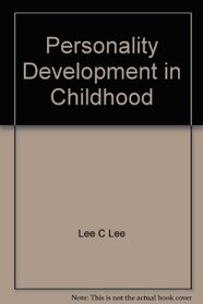 Personality development in childhood (Core books in psychology series)