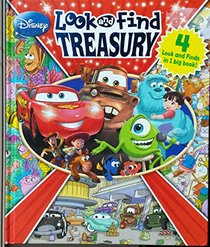 Disney's Look and Find Treasury- 4 Look and Find Books in 1 Big Book