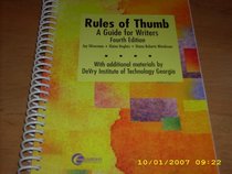 Rules of Thumb A  Guide for Writers
