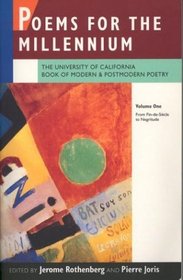 Poems for the Millennium: The University of California Book of Modern  Postmodern Poetry : From Fin-De-Siecle to Negritude (Poets for the Millenium)