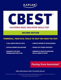 Kaplan CBEST: California Basic Educational Skills Test (Kaplan Cbest)