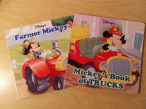 Mickey's Book of Trucks & Farmer Mickey (2 book set)