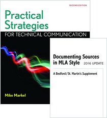 Practical Strategies for Technical Communication 2e & Documenting Sources 2016 MLA Update