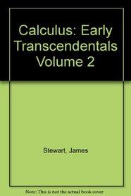 Calculus: Early Transcendentals Volume 2