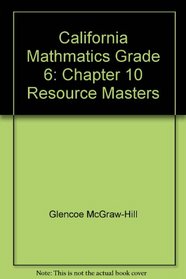 Chapter 10 Resource Masters (Math Connects 4)