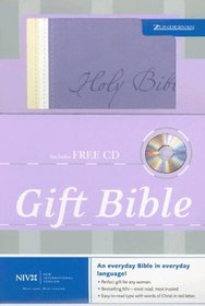NIV Gift Bible Lavender/Cream Mother's Day Italian Duo-Tone(tm)