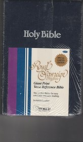 Holy Bible KJV Giant Print Reference Bible