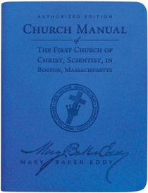 Church Manual of the First Church of Christ, Scientist, blue Vivella