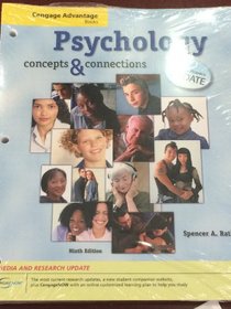 Psychology: Concepts and Connections, Media and Research Update (Thomson Advantage Books)