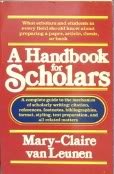 Handbook for Scholars