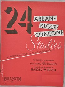 24 Arban-Klose-Concone Studies