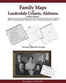 Family Maps of Lauderdale County , Alabama
