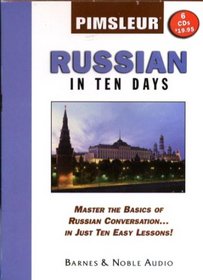 Pimsleur Russian in Ten Days (6-CDs)