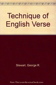 Technique of English Verse