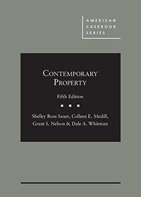 Contemporary Property (American Casebook Series)
