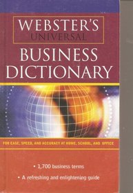 Webster's Universal Business Dictionary