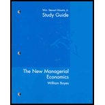 Study Guide: Used with ...Boyes-The New Managerial Economics