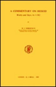 Commentary on Hesiod - Works and Days, Vv. 1-382: Works and Days, Vv. L-382 (Mnemosyne, Bibliotheca Classica Batava. Supplementum, 86) (Mnemosyne, Bibliotheca Classica Batava. Supplementum, 86)