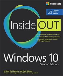 Windows 10 Inside Out (includes Current Book Service) (2nd Edition)